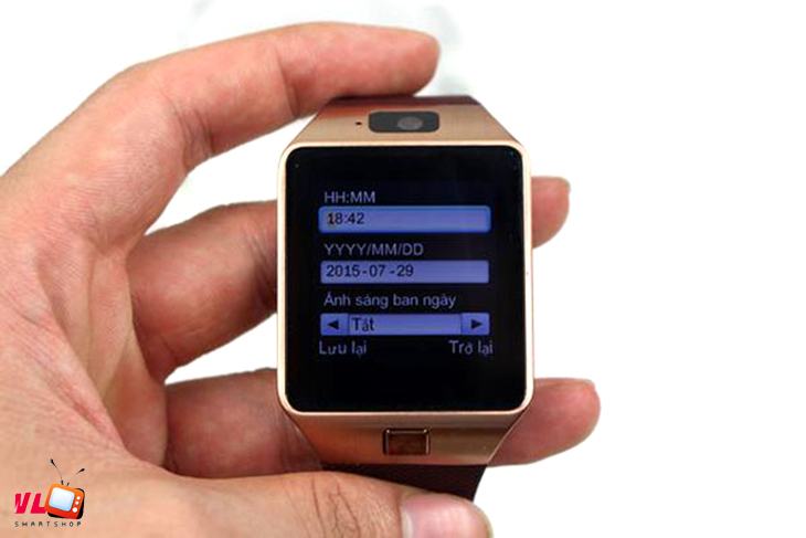 Hướng dẫn cài đặt ngày giờ cho đồng hồ thông minh smartwatch dz09