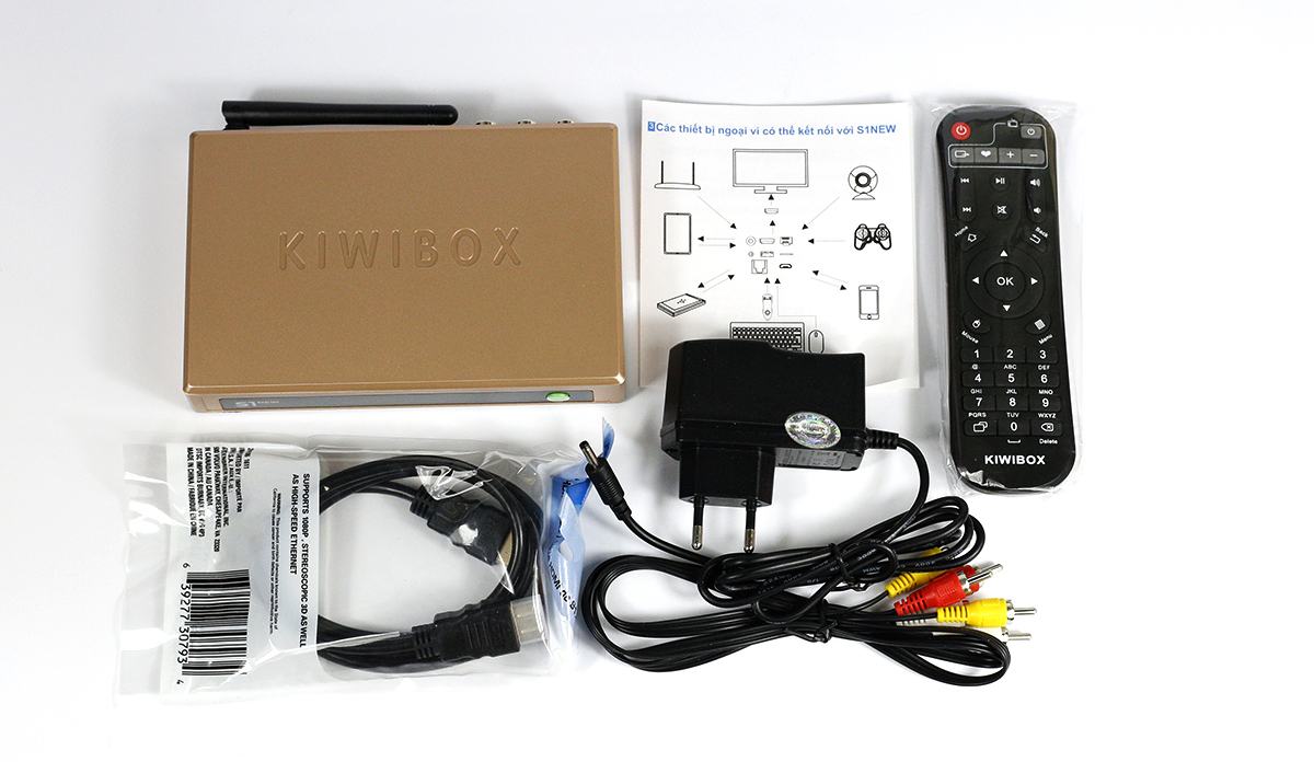 Bộ sản phẩm Kiwibox S1 New