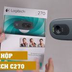 VLchannel | Mở hộp Camera LOGITECH C270 HD: Tích hợp MIC, dùng cho Android TV Box, PC…